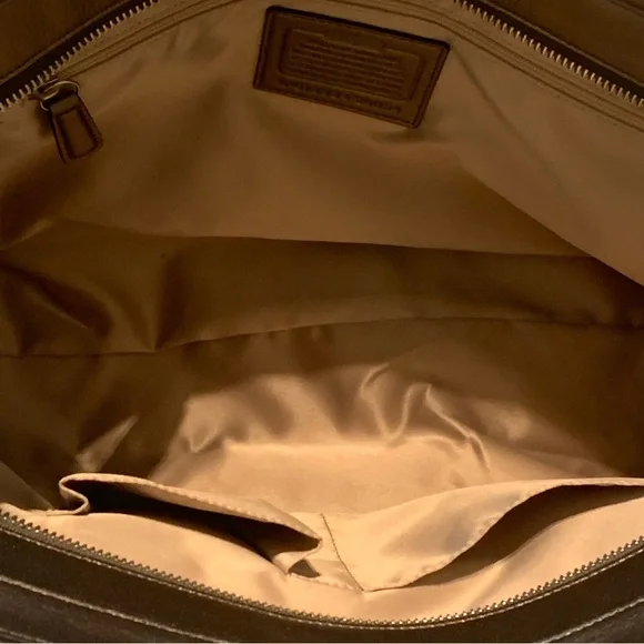 NWOT! $398 Coach Carryall Taylor Snake Print Leather Tote Satchel F26034 - 2013 - Picture 8 of 16